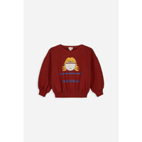 We are Kids Rouille + Print Tennisman Tony Sweat