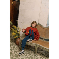 We are Kids Rouille + Print Tennisman Tony Sweat