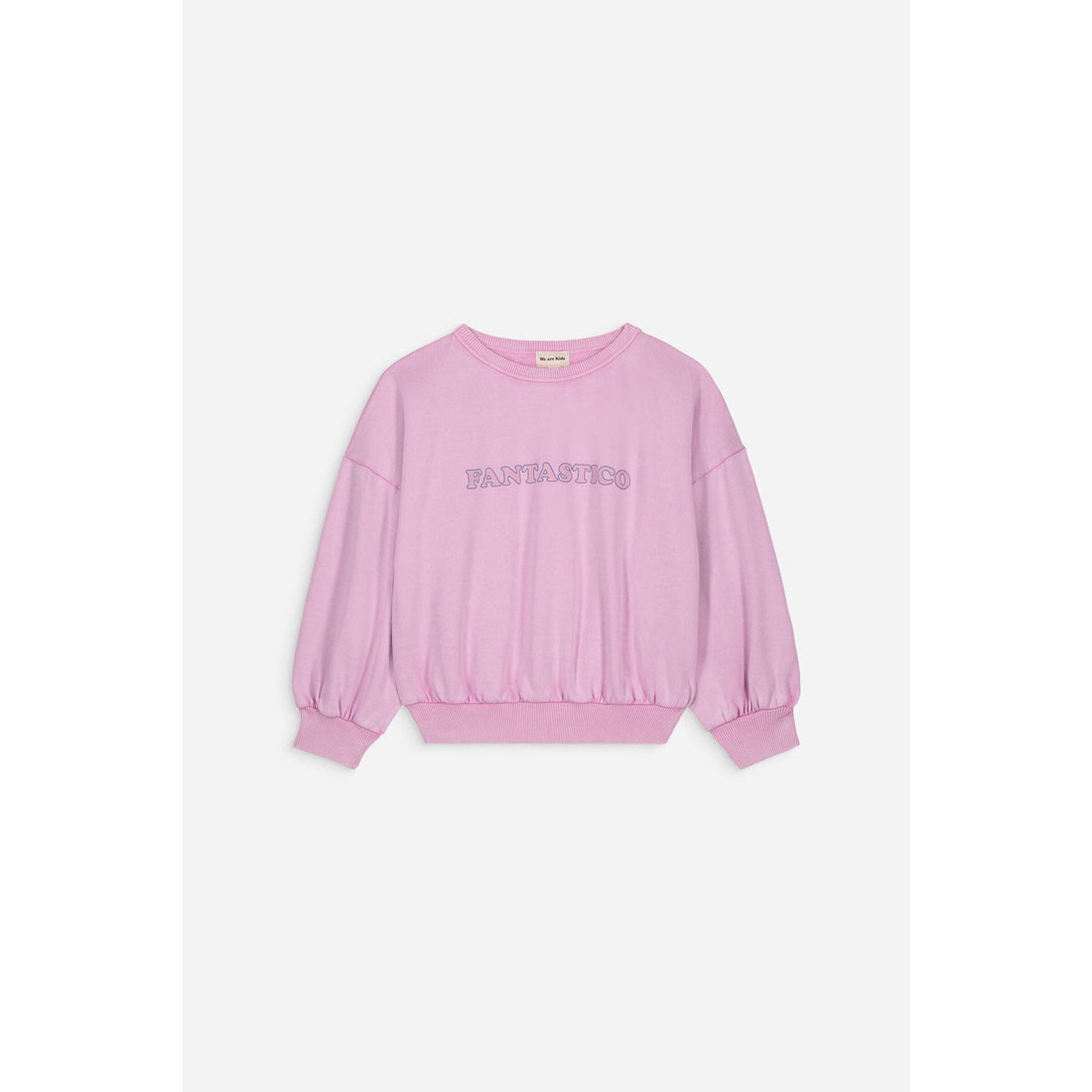 We are Kids Super Pink + Print Fantastico Fleece Sweatshirt