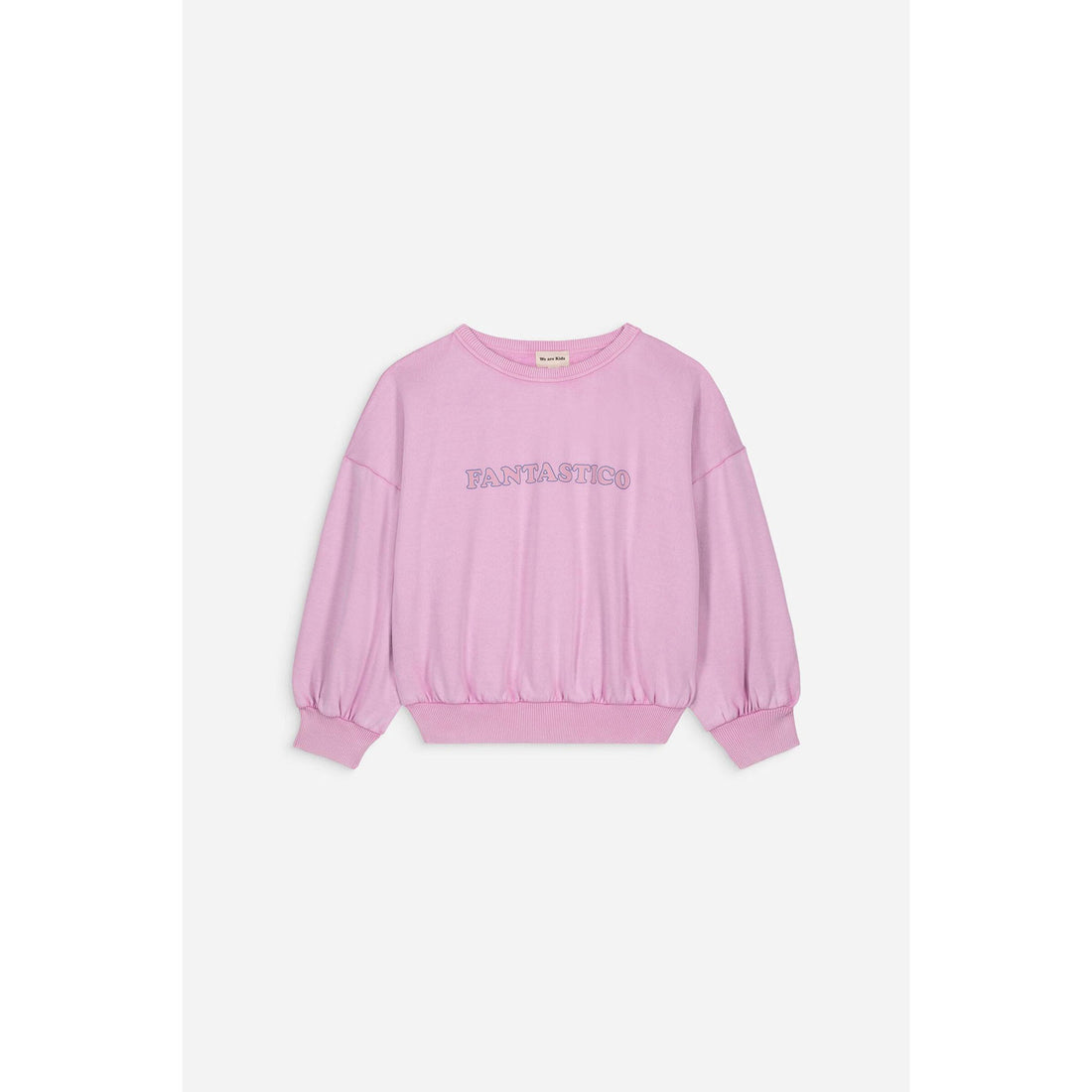 We are Kids Super Pink + Print Fantastico Fleece Sweatshirt