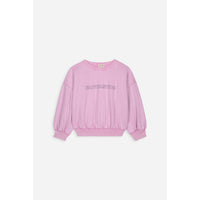 We are Kids Super Pink + Print Fantastico Fleece Sweatshirt