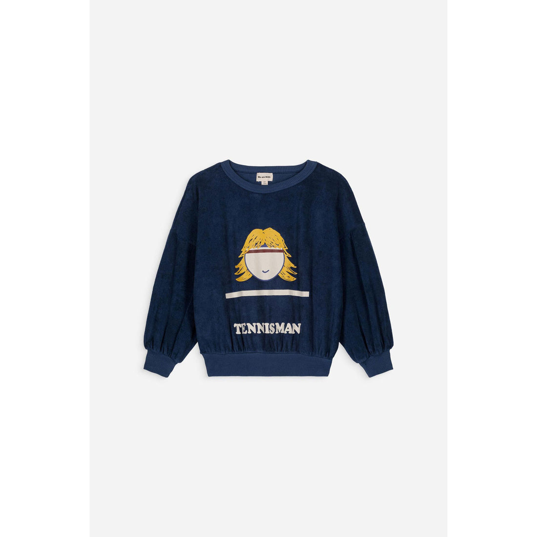 We are Kids Midnight Blue + Print Tennisman Tony Sweat