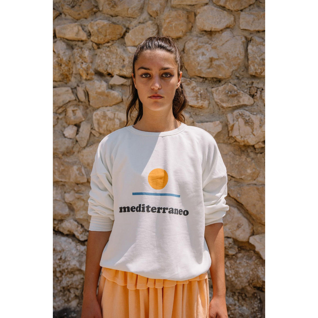 We are Kids Vanilla Mediterraneo  Tony Sweatshirt