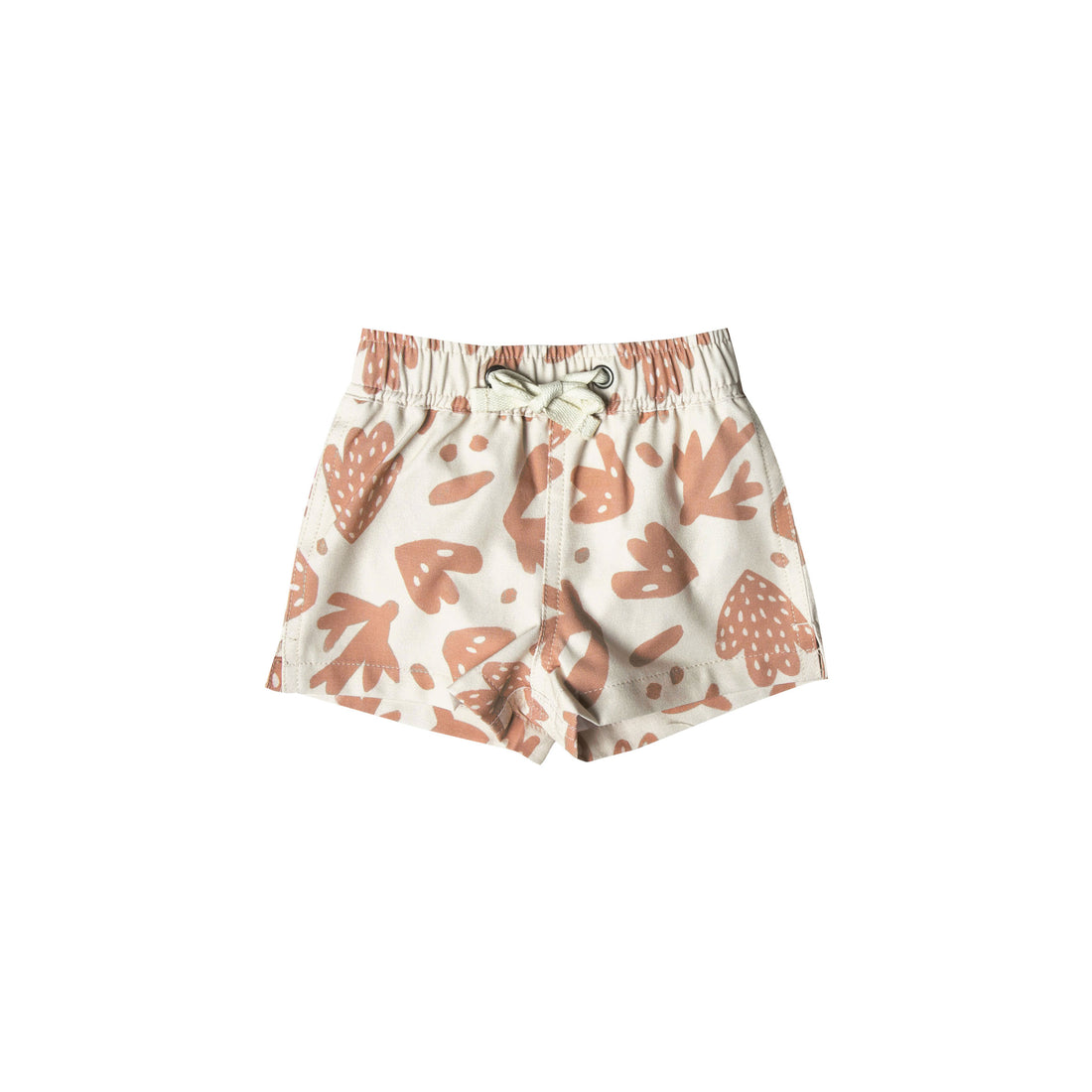Rylee and Cru Ivory Sea Life Baby Swimshorts