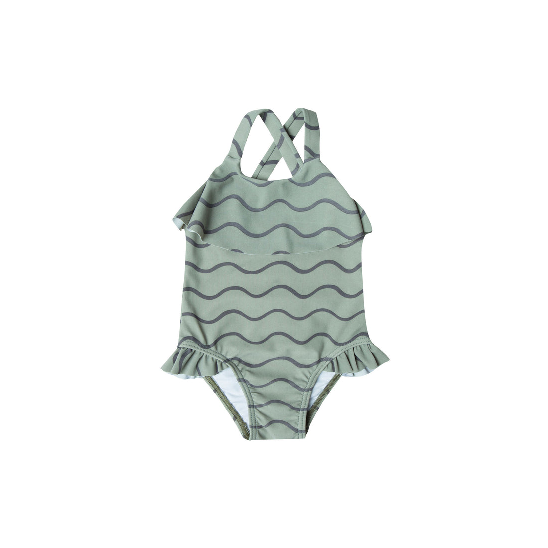 Rylee and Cru Seafoam Rolling Waves Swimsuit