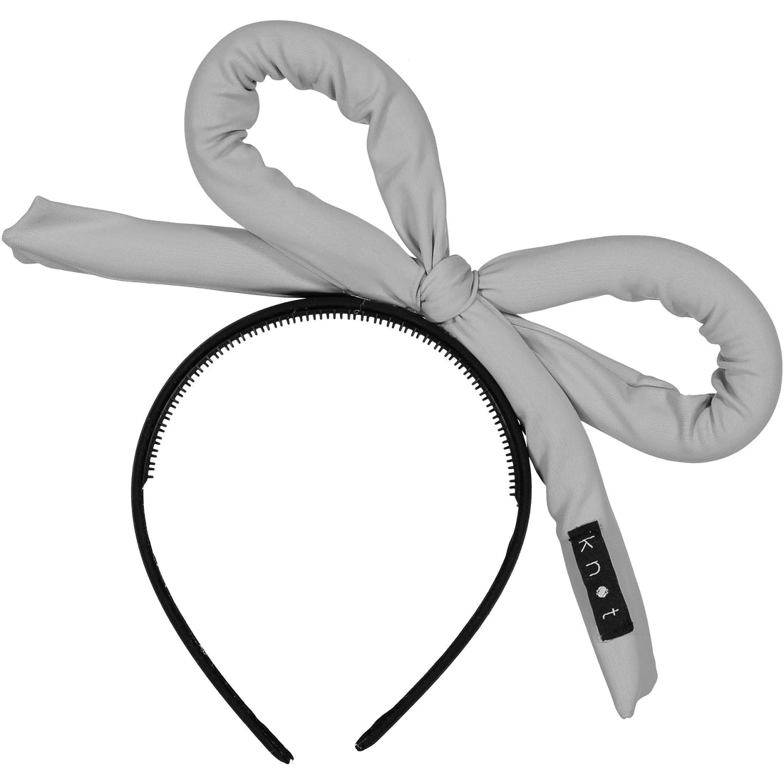 Knot Hairbands Grey Wave Bow Headband