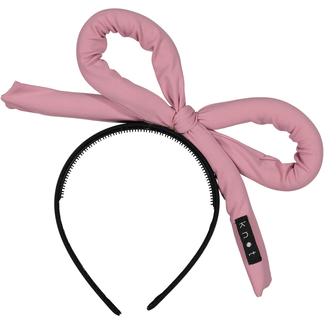 Knot Hairbands Mauve Wave Bow Headband