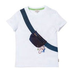 Paul Smith White Fanny Bag Print Tee