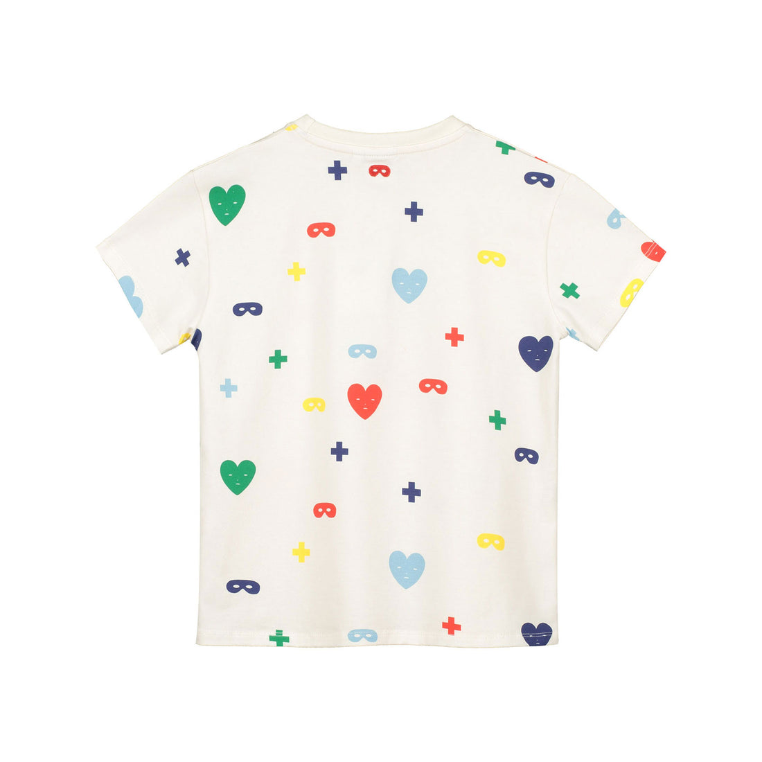 Beau Loves Colour Hearts+Masks T-Shirt
