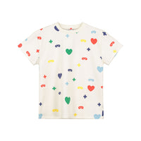 Beau Loves Colour Hearts+Masks T-Shirt