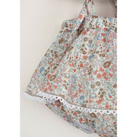 Popelin Floral Romper With Removable Straps