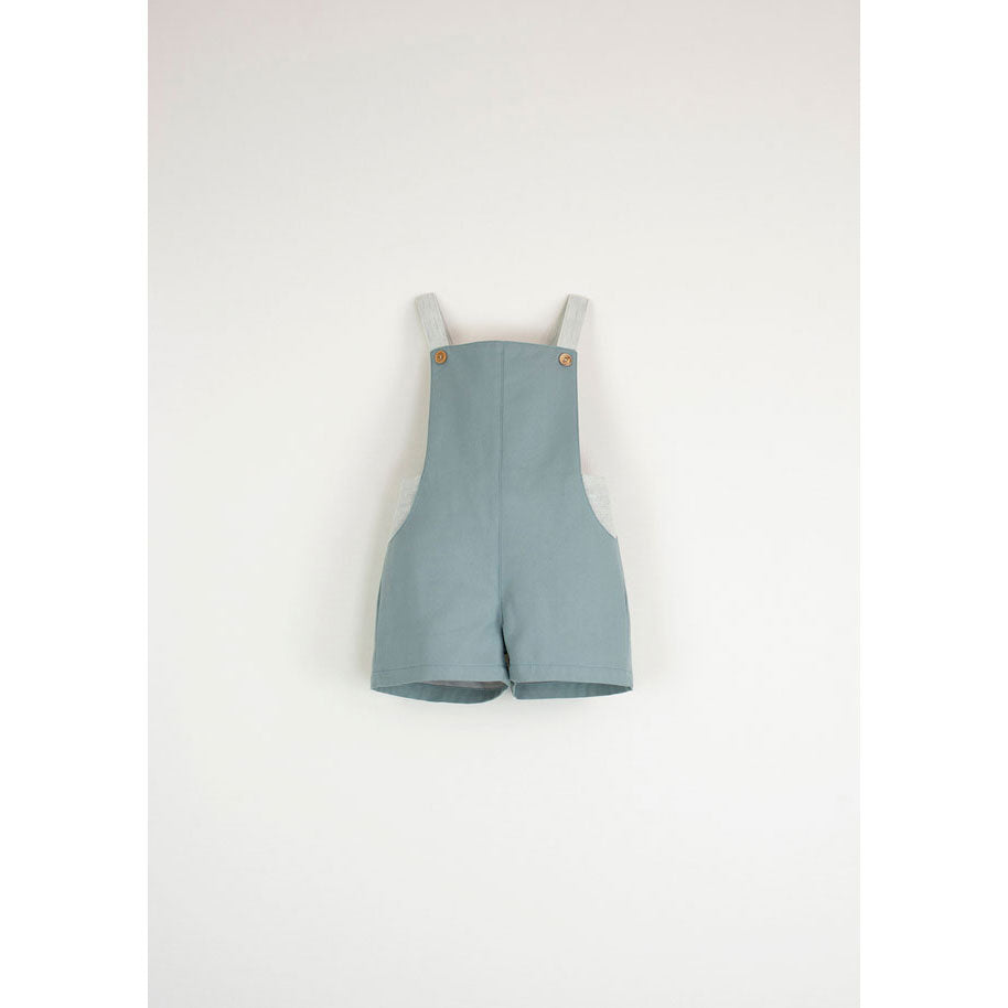 Popelin Aqua Marine Dungarees
