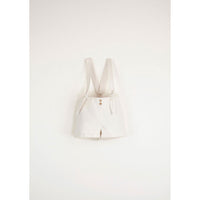 Popelin Off-White Dungarees With Removable Straps