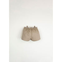 Popelin Beige Dungarees With Removable Straps