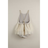 Popelin Pink Polka Dot Frill Romper