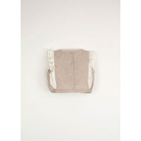 Popelin Sand Embroidered Top