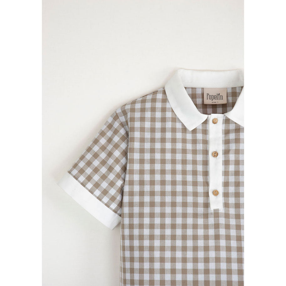 Popelin Gingham Shirt