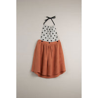 Popelin Orange Reversible Dress