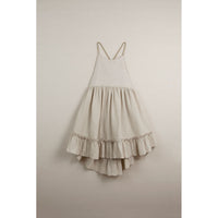 Popelin Beige Crossover Reversible Dress