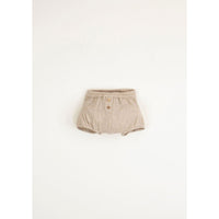 Popelin Sand Culotte With Placket