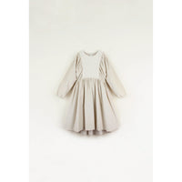 Popelin Off White Yoke Dress