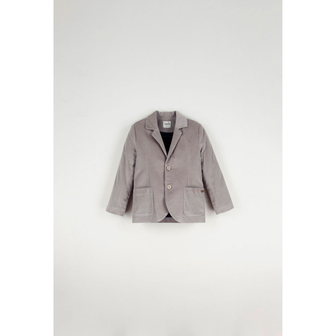 Popelin Taupe Pocket Blazer