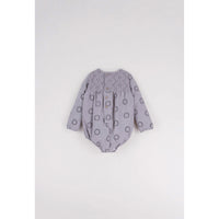 Popelin Grey Swiss Emroidery Romper