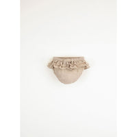 Popelin Sand Culotte With Frills