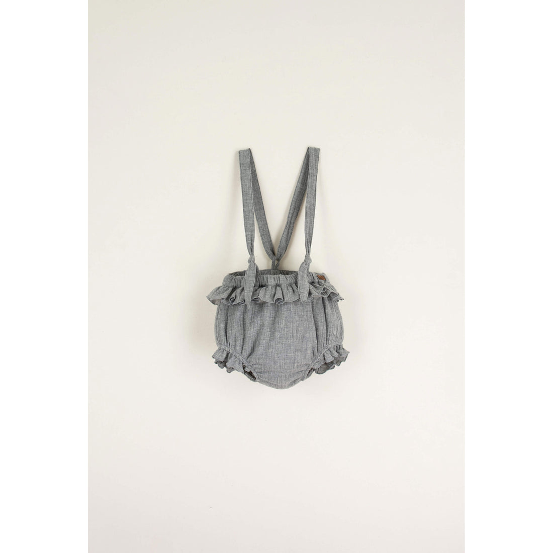 Popelin Light Grey Removeable Srap Frill Culotte