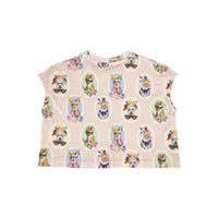 Rasberry Plum Animal Print Kendall T-Shirt