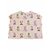 Rasberry Plum Animal Print Kendall T-Shirt