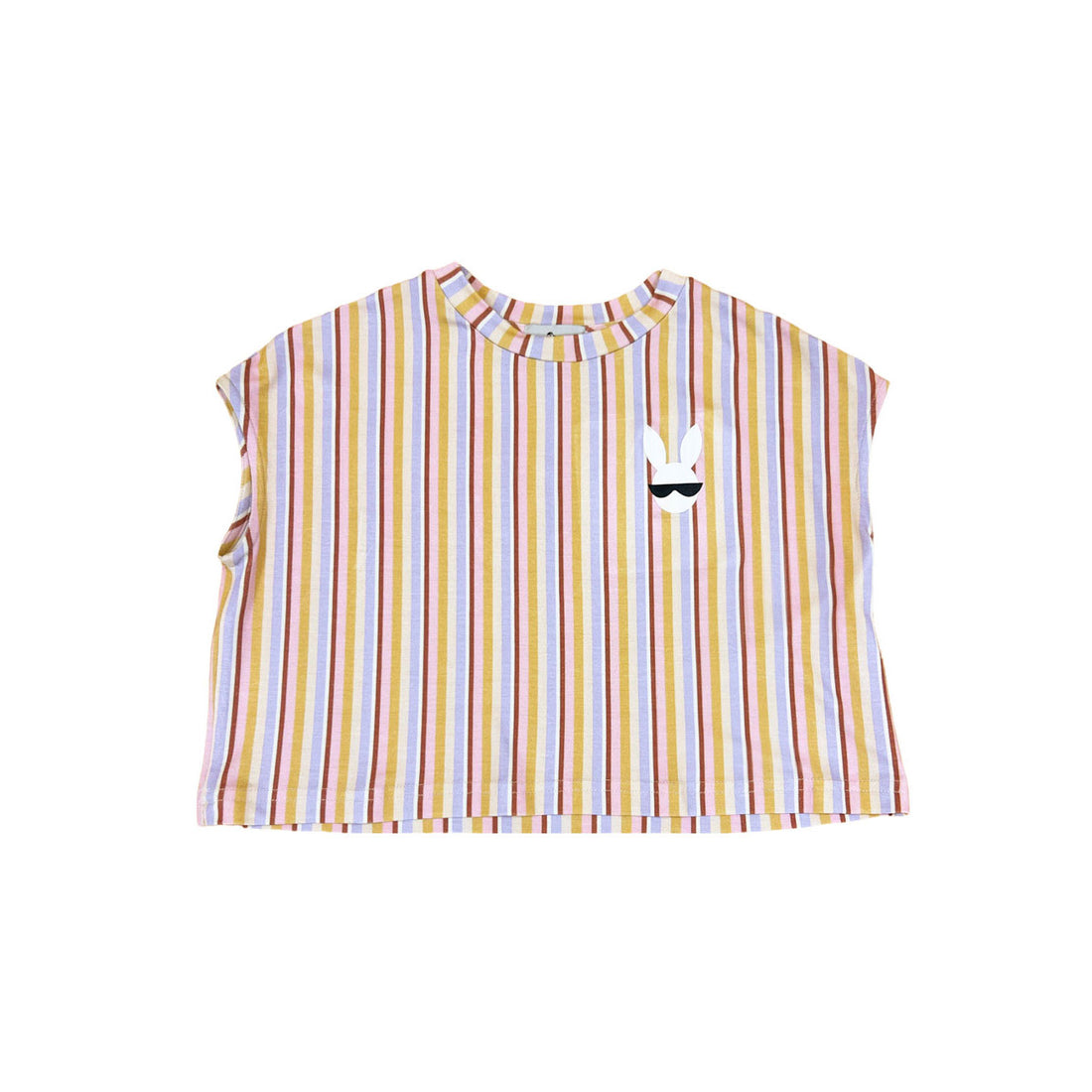 Rasberry Plum Stripe Kendall T-Shirt