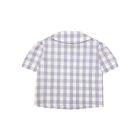 Rasberry Plum Lilac Meadow Blouse