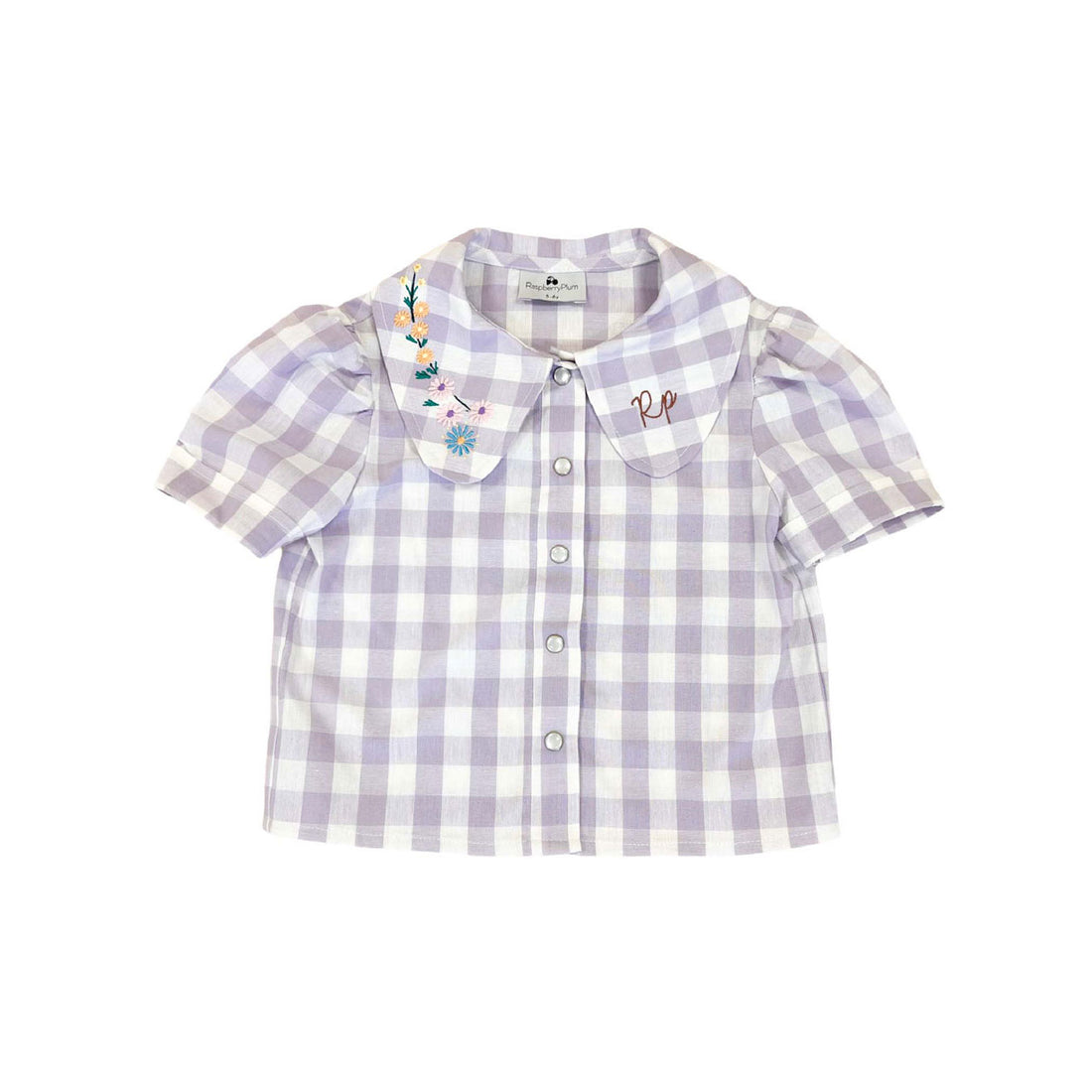 Rasberry Plum Lilac Meadow Blouse