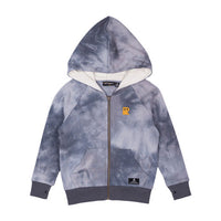 Rock Your Baby Multi Burnt Out Tie Dye Hoodie