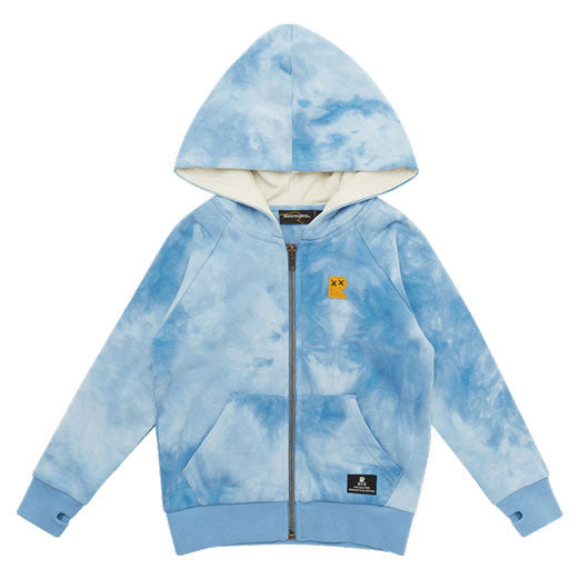 Rock Your Baby Multi Tidal Tie Dye Hoodie