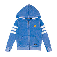 Rock Your Baby Blue Wash Stripe Hoodie