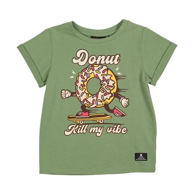 Rock Your Baby Donut Kill My Vibe Short Sleeve T-Shirt