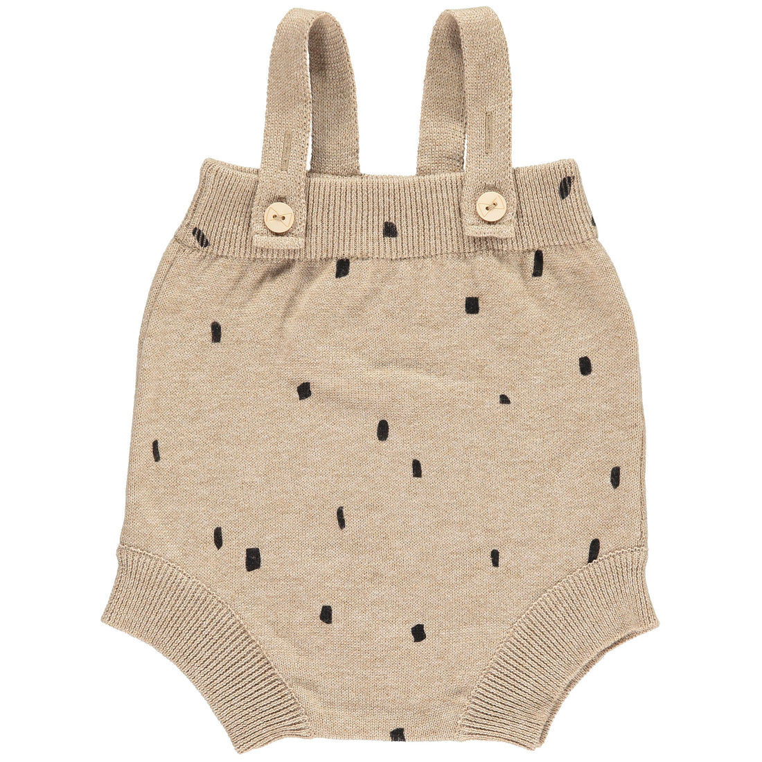 Mini Sibling Oatmeal Confetti Knit Tricot Body