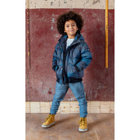 Appaman Teal Cloud Puffy Coat