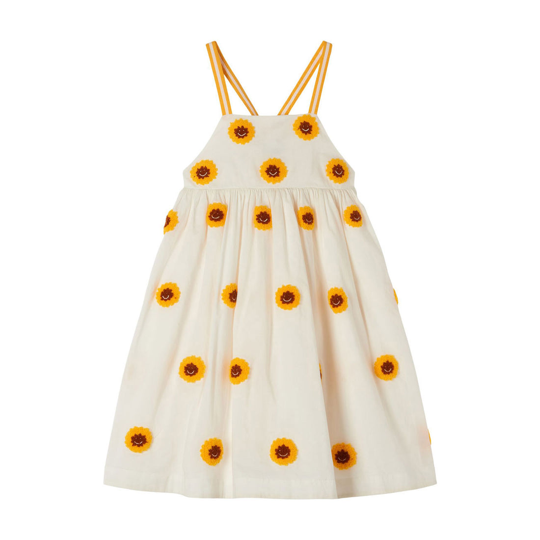 Stella McCartney Terry Flower Embroidered Dress