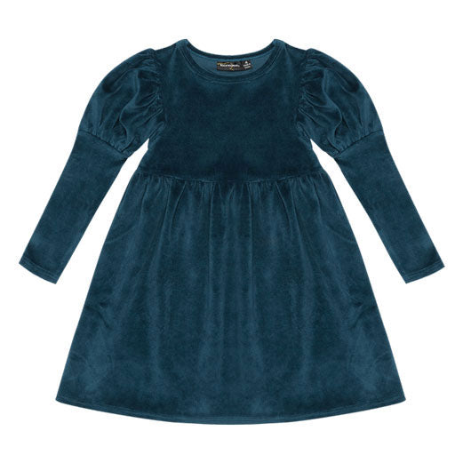 Rock Your Baby Blue Corduroy Dress