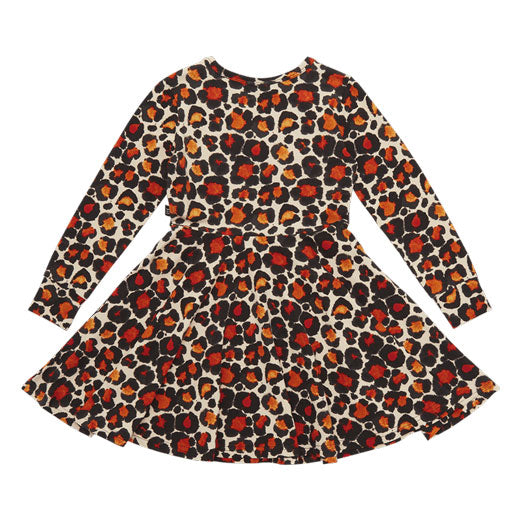 Rock Your Baby Multi Leopard Waisted Dress