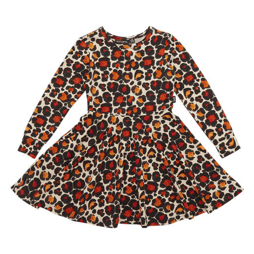 Rock Your Baby Multi Leopard Waisted Dress
