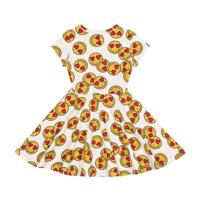 Rock Your Baby Emoji Waisted Dress