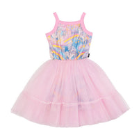 Rock Your Baby Rainbow Dreams Flounce Dress