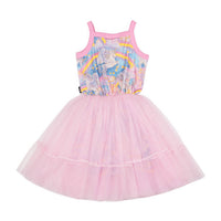 Rock Your Baby Rainbow Dreams Flounce Dress
