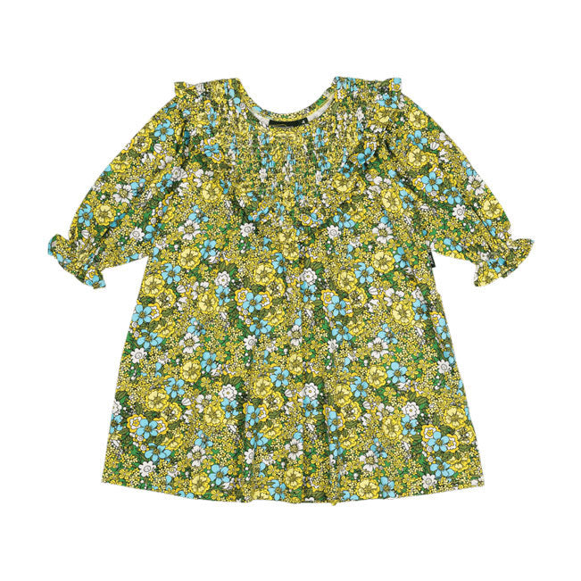 Rock Your Baby Yellow Ditsy Floral Dress