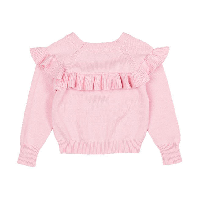 Rock Your Baby Light Pink Frill Knit