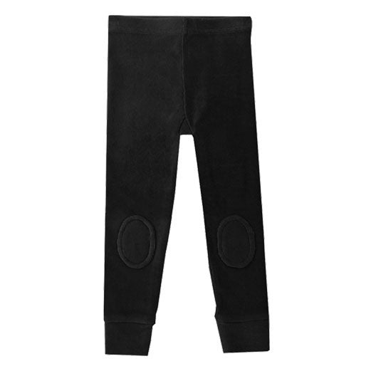 Rock Your Baby Black Corduroy Knee Patch Tights